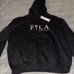 Fila Men's Country Club Hoodie - Black